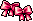 Rosy Pink Twin Ribbons