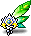 9th Anniversary Feather (Emerald)