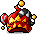 Red Pierre Hat