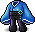 Cobalt Filigree Outfit (Nam)