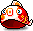 Puffy Red Carp Hat