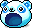 Blue Panda Doll Hat
