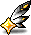 9th Anniversary Feather (Obsidian)