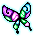Flower Dancer's Butterfly Pin