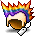 Fishtail Rainbow Wig