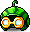 Goggled Watermelon Hat