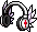 Dark Musician Headphones