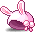 Rose Bunny Ear Beret