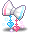 Hop Hop Hop Bunny Hair Pin