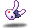 Dark Bunny Hairpin