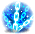 Cobalt Filigree Cape
