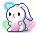 Peeking Bunny Cape
