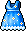 Blue Daisy Dress