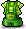 Green Overall Shorts