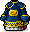 Blue Chinese Undead Costume