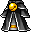 Gray Bell Robe