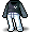 Black and White Heart Outfit