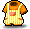 Orange Mushroom Dungarees