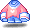 Warm & Cozy Blue Heart Effect Overall