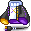 Yellow-Purple Neon Mouse Outfit