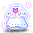 Pink Bubble Bunny Raincoat