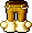 Brown Bubble Jeans