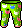 Green Speckled Sweatpants
