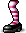 Striped Leggings (Pink)