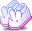 Pink Bubble Bunny Rain Shoes