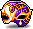 Royal Purple Mardi Gras Mask