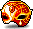 Royal Red Mardi Gras Mask