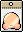 Orange Puffy Cheeks Face Accessory