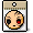 One-Eyed Grim Reaper Face Accessory