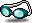 Cloudy Swimming Goggles
