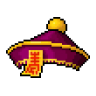 Mũ thây ma Trung Hoa (Xanh)
