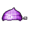 Mũ len tím