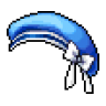 Blue Bow Beret