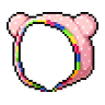 Royal Rainbow Hood