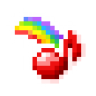 7th Anniversary Ruby Musical Note