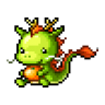 Green Zodiac Dragon Hat