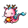 Pink Zodiac Dragon Hat