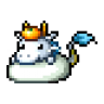 White Zodiac Dragon Cake