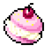 Strawberry Macaroon Hairpin
