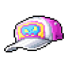 Metal Pink Baseball Cap