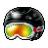 [MS Custom] Black Snowboard Helmet