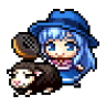 Lorna and Pan Hat