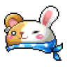 Rabbit and Bear Hat