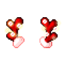 Red Rudolph Horns