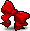 Red Heo thắt nơ