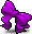 Purple Heo thắt nơ